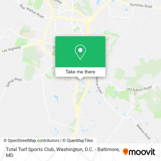Total Turf Sports Club map
