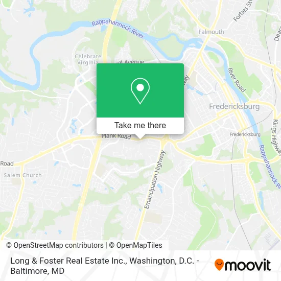 Long & Foster Real Estate Inc. map