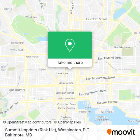 Summit Imprints (Rlak Llc) map