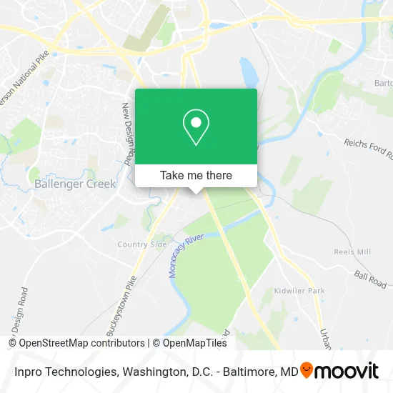 Inpro Technologies map