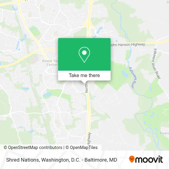 Shred Nations map