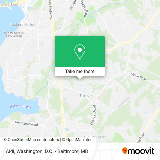 Aldi map