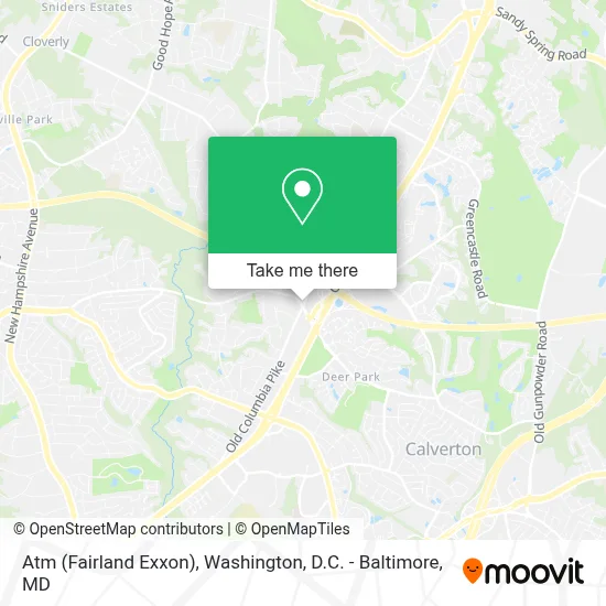 Atm (Fairland Exxon) map