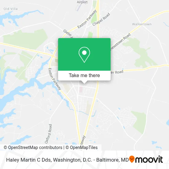 Haley Martin C Dds map