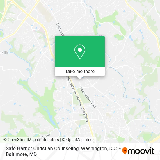 Safe Harbor Christian Counseling map