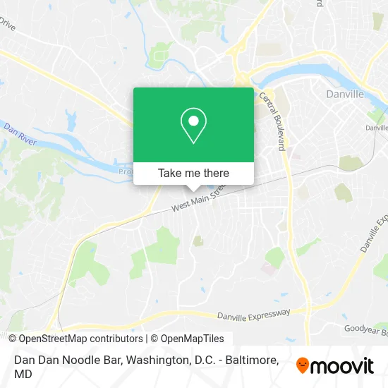Dan Dan Noodle Bar map