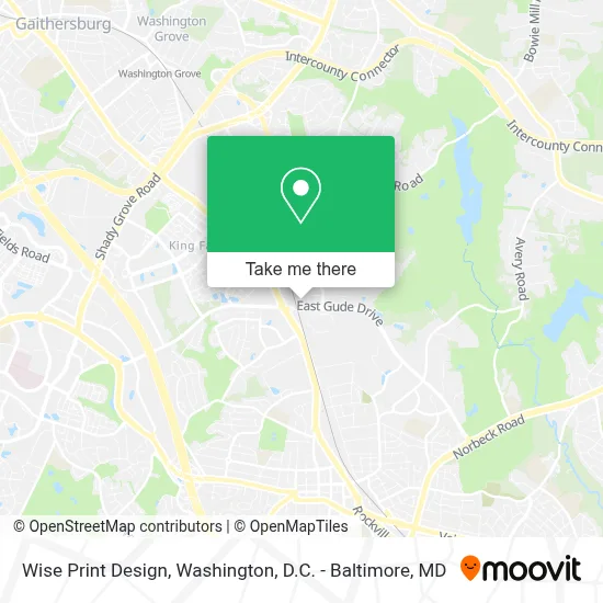 Wise Print Design map