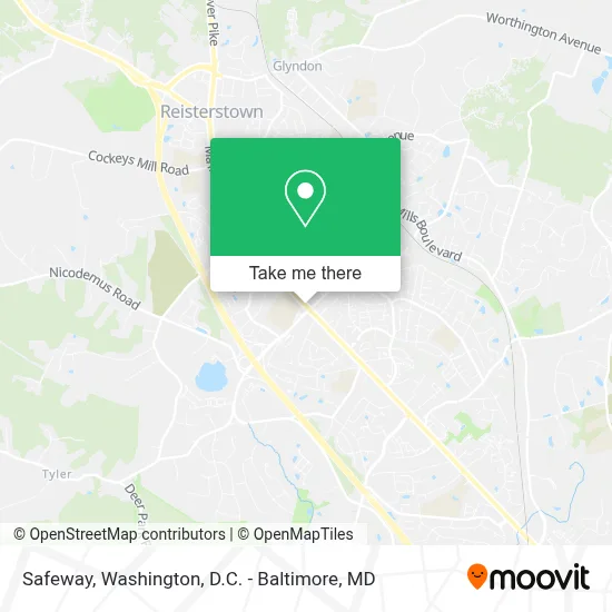 Safeway map
