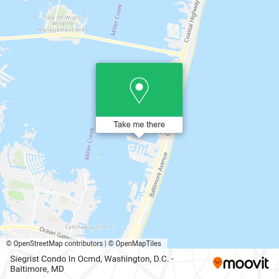 Siegrist Condo In Ocmd map