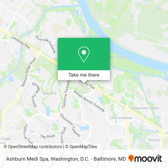 Ashburn Medi Spa map