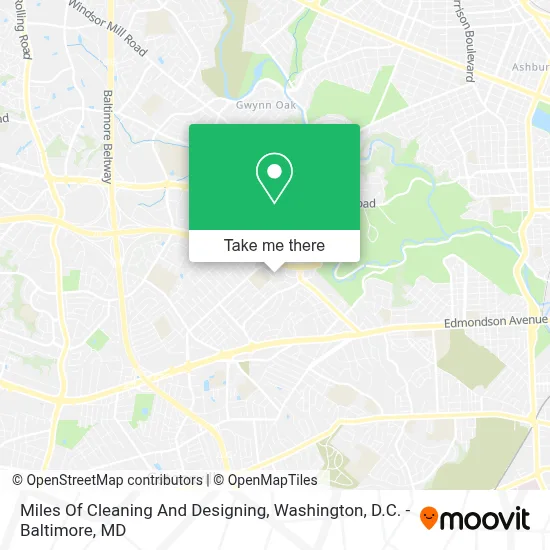 Miles Of Cleaning And Designing map