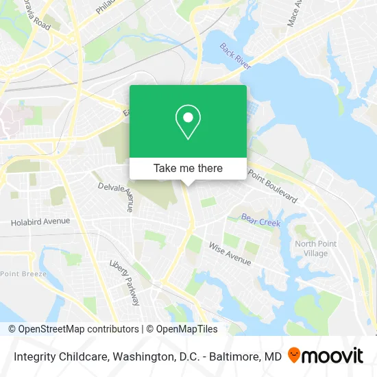 Integrity Childcare map