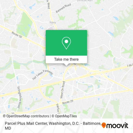 Parcel Plus Mail Center map