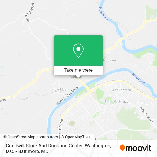 Goodwill Store And Donation Center map