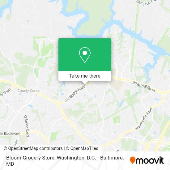 Bloom Grocery Store map