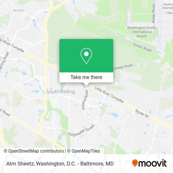Atm Sheetz map