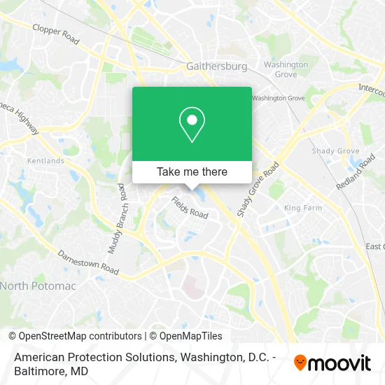 American Protection Solutions map
