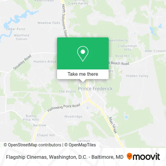 Flagship Cinemas map