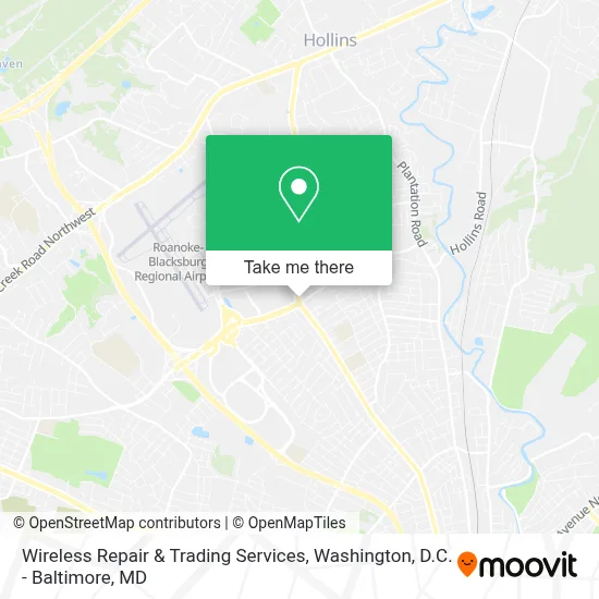 Wireless Repair & Trading Services map