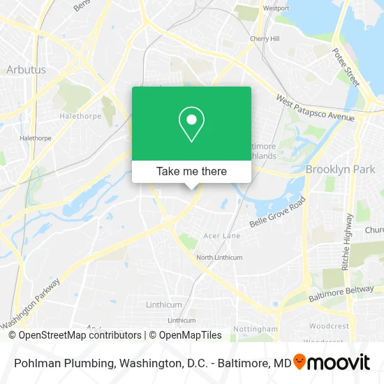 Pohlman Plumbing map