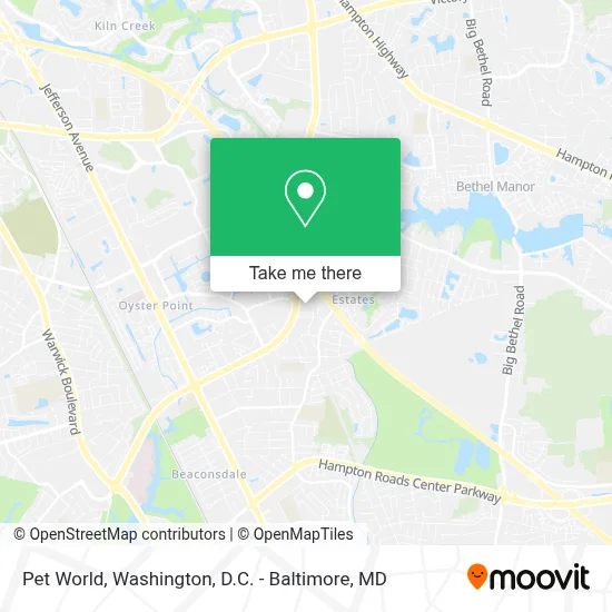 Pet World map