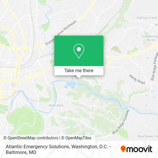 Atlantic Emergency Solutions map