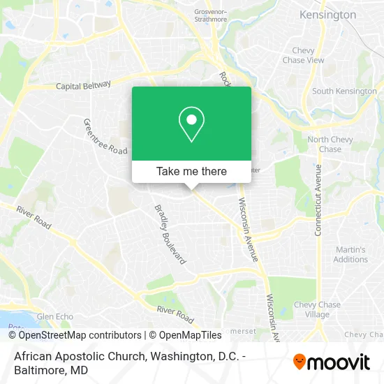 African Apostolic Church map