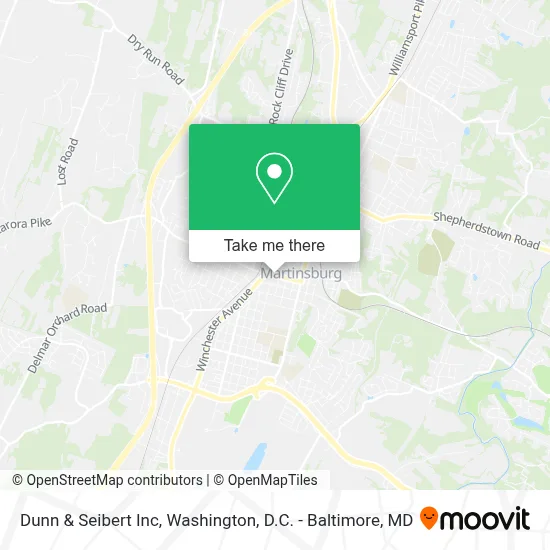 Dunn & Seibert Inc map