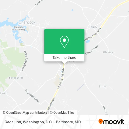 Regal Inn map
