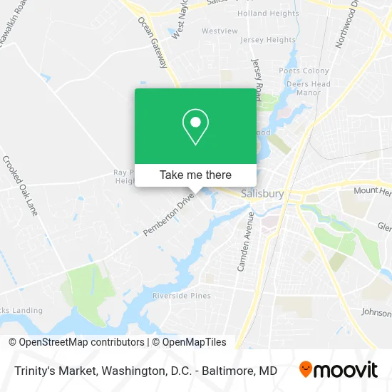 Trinity's Market map