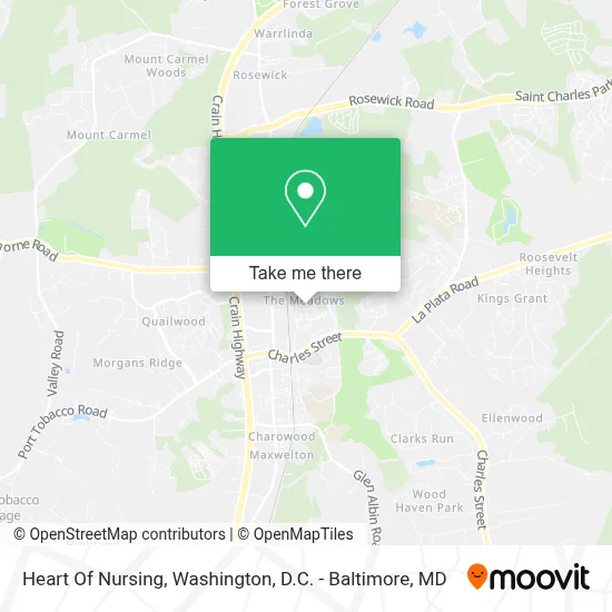 Heart Of Nursing map