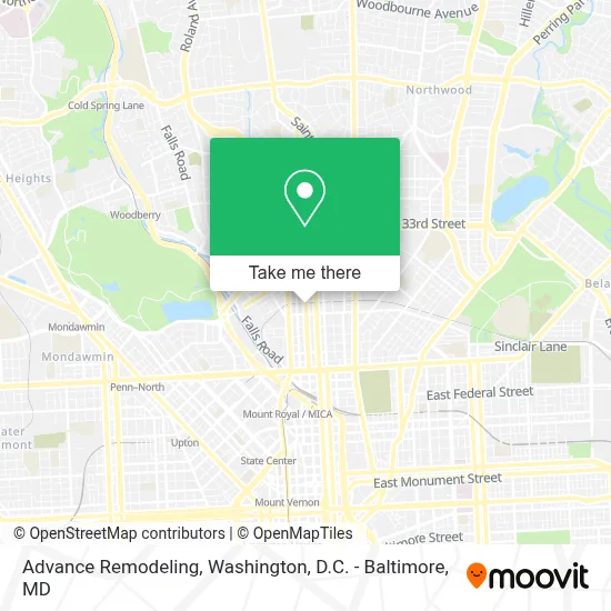 Advance Remodeling map