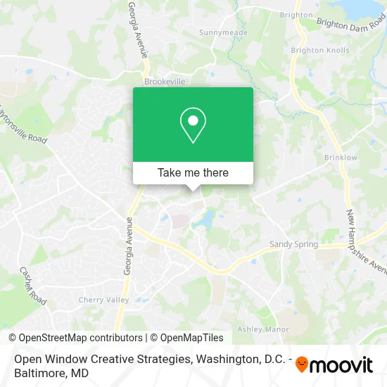 Open Window Creative Strategies map