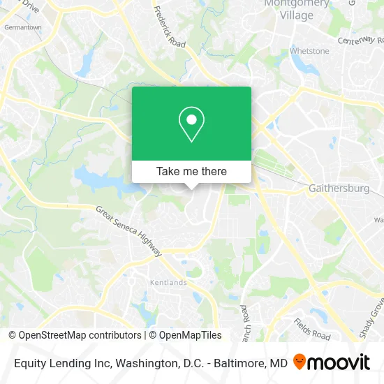 Equity Lending Inc map