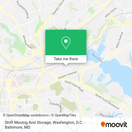 Shift Moving And Storage map
