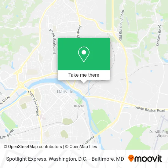 Spotlight Express map