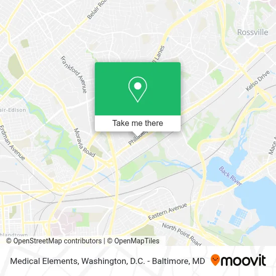 Medical Elements map