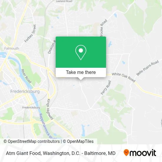 Atm Giant Food map