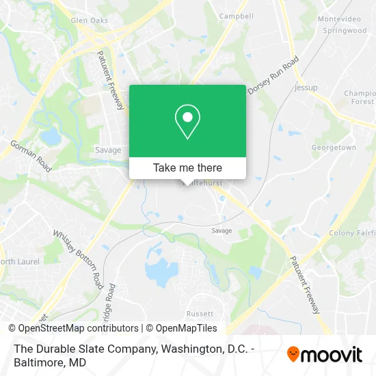 The Durable Slate Company map