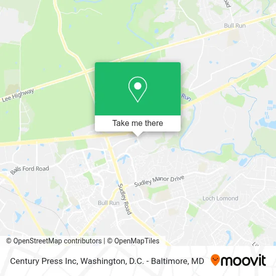 Century Press Inc map