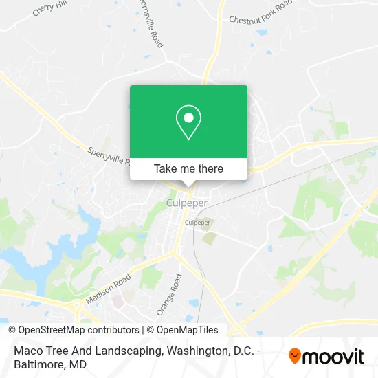 Maco Tree And Landscaping map