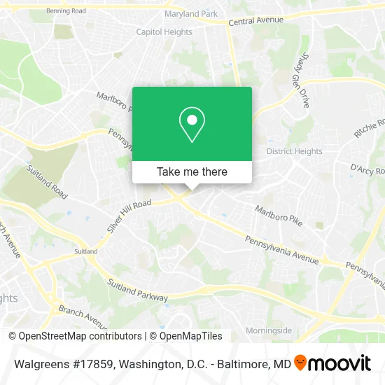 Walgreens #17859 map