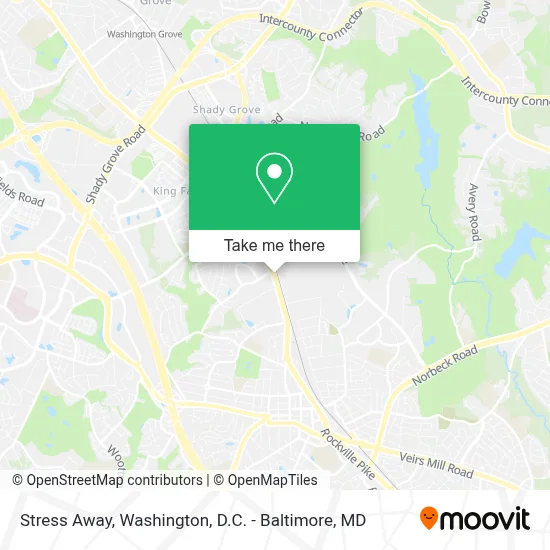 Stress Away map