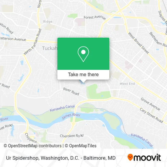 Ur Spidershop map
