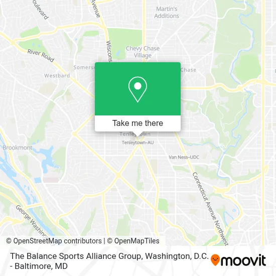 The Balance Sports Alliance Group map
