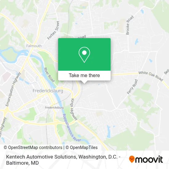 Kentech Automotive Solutions map