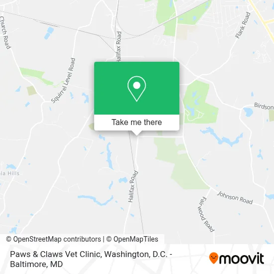 Paws & Claws Vet Clinic map