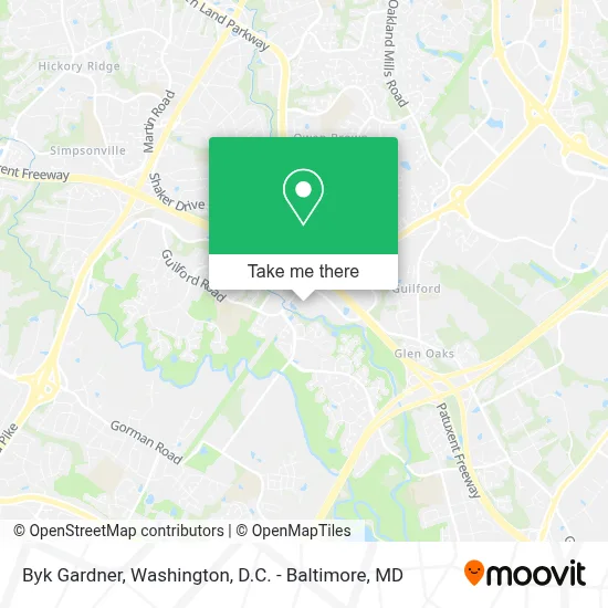 Byk Gardner map