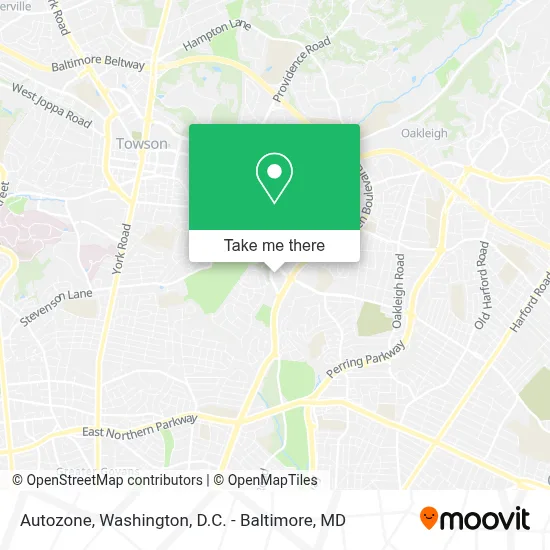 Autozone map