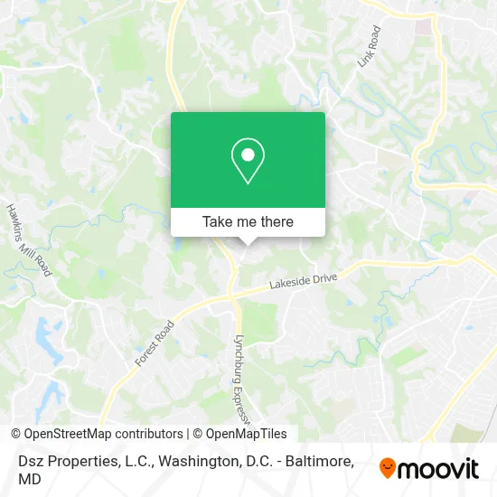 Dsz Properties, L.C. map